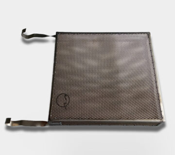 Titanium anode basket