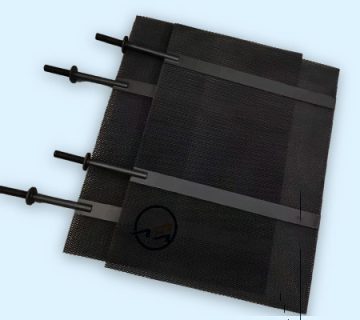 Titanium anode mesh