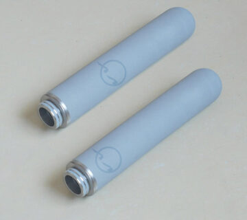 Titanium rod filter element