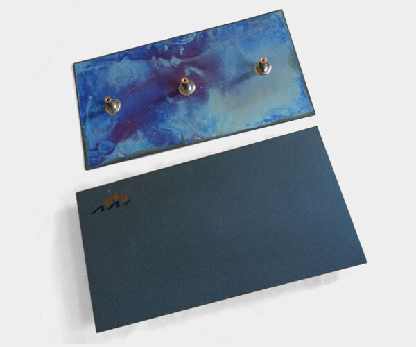 Coated titanium anode is used in electrodialysis 