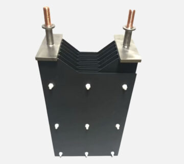 Titanium anode for sewage treatment