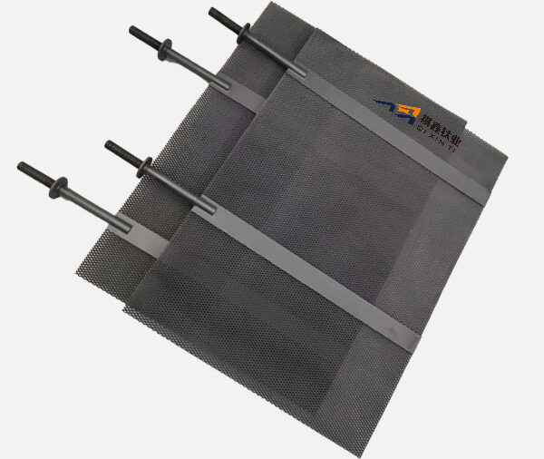 Ru Ir titanium anodes