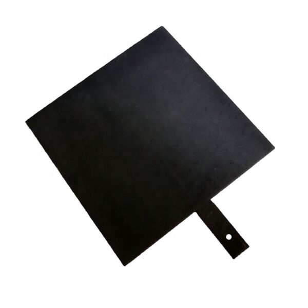 Titanium anode plate for chrome plating