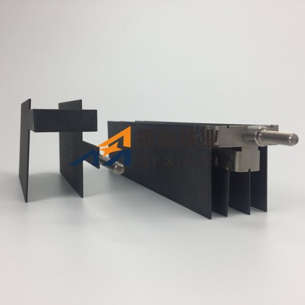 Titanium anode assembly