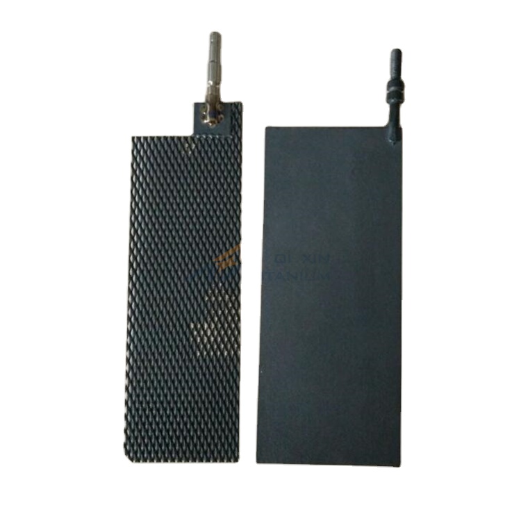 MMO Coated Titanium Electrode Plate for Salt Water Electrolysis