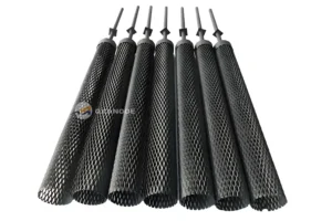 Ruthenium iridium coated ti anode mesh Ruthenium iridium coated ti anode mesh