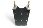 Titanium anode for sewage treatment