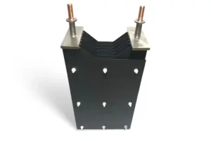 Titanium anode for sewage treatment