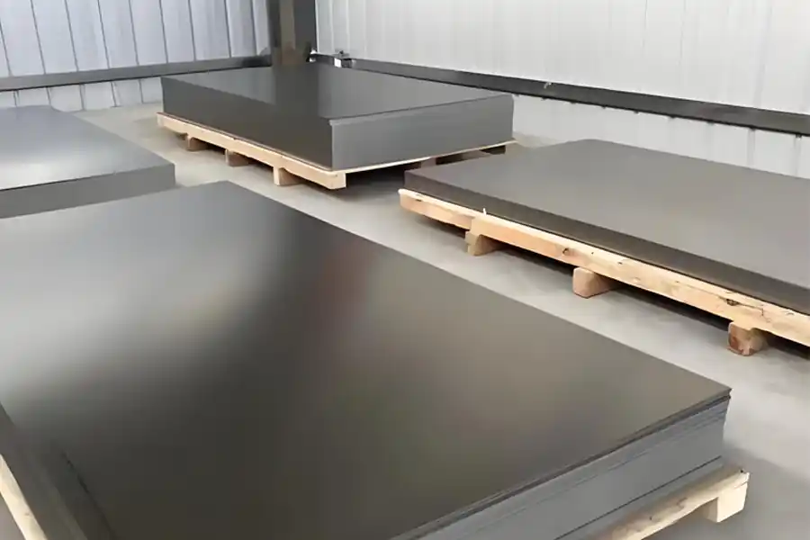 titanium plate Hot-rolled titanium plate cut to ordered dimensions per ASTM B265