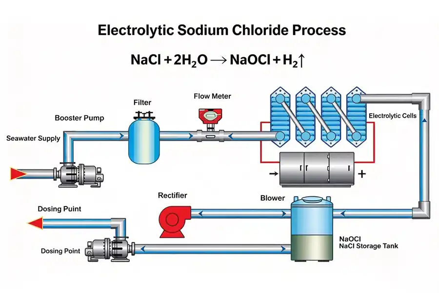 Seawater Chlorination Electrolyzer Seawater Chlorination Electrolyzer