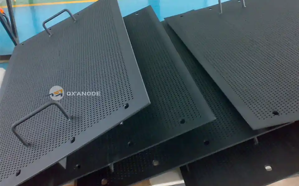 Titanium anodes for water treatment Titanium anodes for water treatment